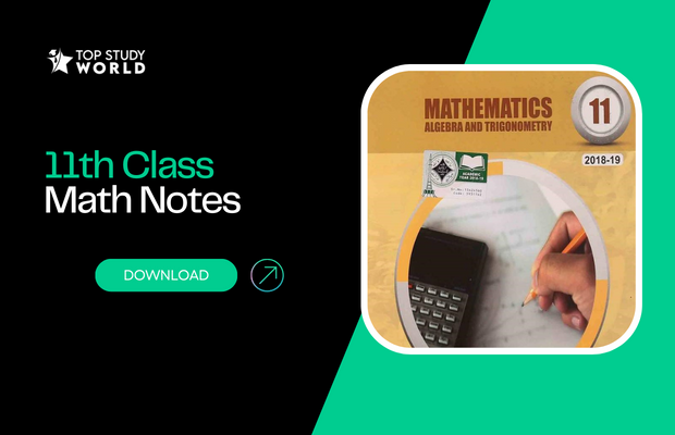 11th Class Math Notes with Solutions For Federal Board (PDF)